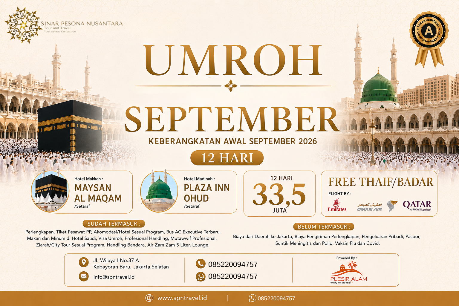 Umroh Barokah September